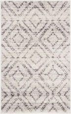 SAFAVIEH Adirondack Collection Accent Rug - 3' x 5', Light Grey & Grey, Modern Distressed Design, Non-Shedding & Easy Care, Ideal for High Traffic Areas in Entryway, Living Room, Bedroom (ADR131C)