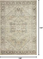 Loloi Skye Collection SKY-13 Natural/Sand 9'-0" x 12'-0" Area Rug