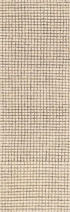 Rugs USA Melrose Cream, 2'6" x 10', Wool & Cotton, Soft and Cozy, High Traffic, Stain Resistant, Easy Clean, Durable Runner for Bedroom, Living Room, Dining Space, Den, Foyer, Entryway