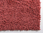 Unique Loom Davos Shag Collection Area Rug - Solid (9' x 12' Rectangle, Poppy)