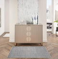 Nourison Home Nourison Essentials Silver Grey 3' x 5' Area Rug - Easy Clean, Non Shedding, Bed Room, Living Room, Dining Room, Kitchen (3' x 5')