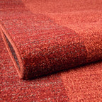 Rugs.com Angelica Collection Rug – 3' x 5' Terracotta Medium Rug Perfect for Entryways, Kitchens, Breakfast Nooks, Accent Pieces