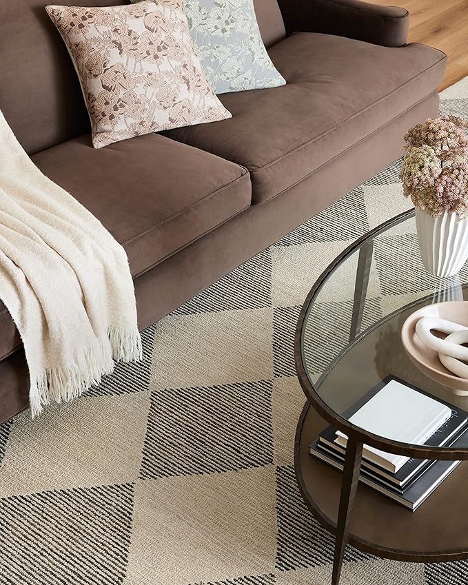 Loloi Chris Loves Julia Francis Collection FRA-01 Beige/Charcoal 2'-3" x 3'-9" Accent Rug