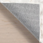 Nuloom Jeni Off-White, 5' x 7'6" Oval, Solid Faux Rabbit, Fluffy and Cozy, High Traffic, Stain Resistant, Easy Clean, Durable Washable Area Rug for Bedroom, Living Room, Dining, Den, Foyer, Entryway