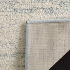 SAFAVIEH Adirondack Collection Area Rug - 6' Square, Slate & Cream, Modern Ombre Design, Non Shedding & Easy to Clean, Ideal for Living Room, Bedroom, Office, Dining Space (ADR113T)