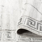 GLORY RUGS Area Rugs Marble 5x7 Cream Gray Carpet Modern Abstract Rug Living Room Dining Bedroom Rug