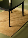Rugsotic Carpets Hand Knotted Gabbeh Wool 9'x12' Area Rug Solid Gold L00111