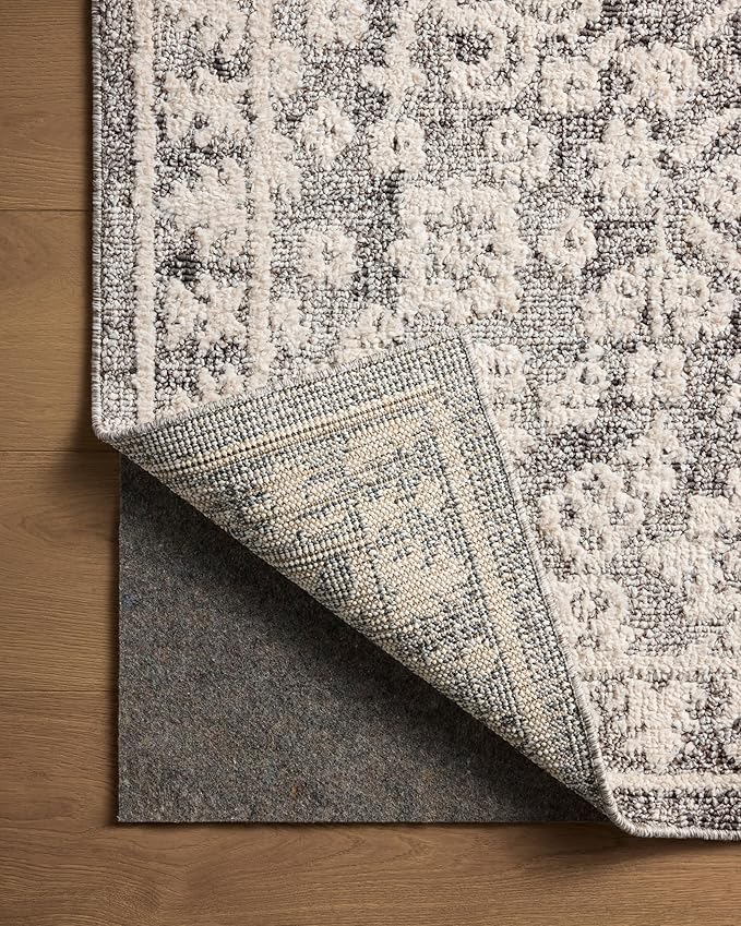 Loloi Magnolia Home by Joanna Gaines Gigi Collection GIG-01 Grey/Ivory 2'-7" x 7'-6" Runner Rug