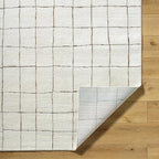 Livabliss x Our PNW Home Cascade Minimalist Area Rug, 2'7" x 10', Ivory