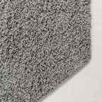 Unique Loom Solid Shag Collection Area Rug (8' Octagon, Cloud Gray)