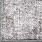 LUMI 4x6 Washable Low-Pile Area Rug for Living Room, Ultra Soft Modern Neutral Grey Rugs Non Slip with Rubber Backing, High Traffic, Stain Resistant Carpets, Ideal for Bedroom, Dining Room