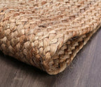 Savi Home Farmhouse Jute Burlap Table Runner 36 Inches Long, Organic Eco-Friendly Rustic Vintage Dining Table Runner, 13x36 Natural Jute Braided Table Runner