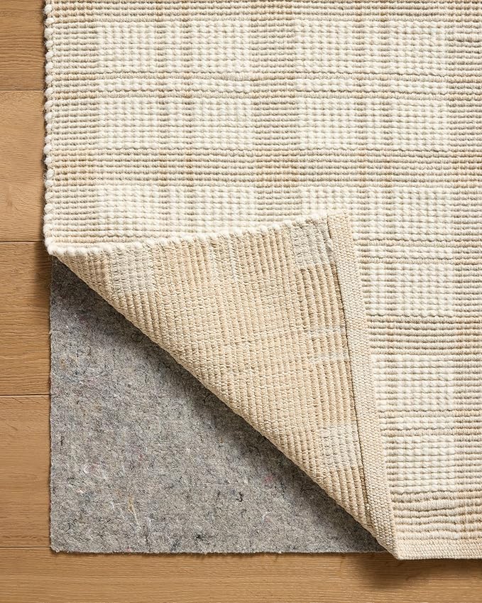 Loloi Magnolia Home by Joanna Gaines Ryder Collection RYD-01 Beige/Ivory 9'-3" x 13' Area Rug