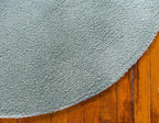 Unique Loom Solo Collection Area Rug - Calabasas (6' 1" Round, Light Blue)