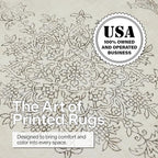 ReaLife Rugs Machine Washable Area Rug Runner - Living Room Bedroom Bathroom Kitchen Entryway Office - Padded Low Pile Stain Resistant Premium - Boho Farmhouse Vintage - Paige - Ivory 2'6" x 6'