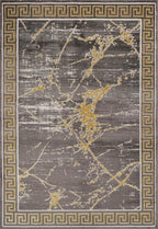 GLORY RUGS Area Rugs Marble 2x3 Brown Carpet Modern Abstract Rug Living Room Dining Bedroom Rug