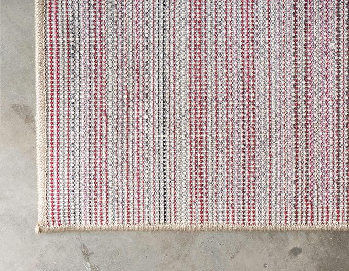 Unique Loom Solo Collection Area Rug - Calabasas (2' 2" x 13' Runner, Ivory)