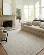 Loloi Chris Loves Julia Francis Collection FRA-03 Silver/Sky 8'-6" x 12' Area Rug