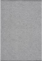 LUXE WEAVERS Modern Farmhouse Gray 9x12 Washable Area Rug, Anti-Slip Diamond Pattern Carpet
