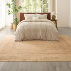 Bedsure 6x9 Printed Jute Rug for Living Room, Machine Washable Rugs, Jute-Look Rug, Non-Slip Backing, Non-Shedding