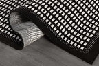 Beverly Rug Micro Loop Area Rug Black/White 8x10 Geometric Modern Luxury Zebra Durable Soft Indoor Rugs for Living Dining Room Office Stain Resistant Non Shedding Casual Indoor Carpet 8 x 10
