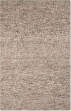Rugsotic Carpets Hand Tufted Wool ECO-Friendly Area Rugs - 3'x5', Rectangle Shape, Beige & Brown, Solid Plain Design, High Pile Thick Handmade Area Rugs for Living Room, Bed Room (KWC111)