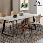 3x5 Washable Area Rug Thin Vintage Tangerine Traditional Floor Cover Foldable Indoor Distressed Non Slip Carpet Floral Print Mat Rugs for Bedroom Living Room Bathroom