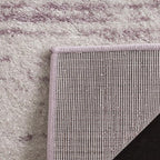 SAFAVIEH Adirondack Collection Area Rug - 6' Square, Cream & Purple, Modern Ombre Design, Non Shedding & Easy to Clean, Ideal for Living Room, Bedroom, Office, Dining Space (ADR113L)