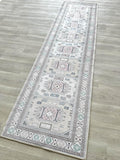 Fame Living Faded Oushak Rug, Turkish Vintage Floral Pastel Large Oversized Area Rugs for Living Room Dining Bedroom Kitchen Bathroom Nursery (848CrNv, 2' x 3')