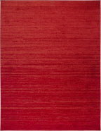 SAFAVIEH Area Rug 9x12 - Adirondack Collection - Large - Red & Grey, Modern Ombre Design, Non Shedding & Easy to Clean, Ideal for Living Room, Bedroom, Office, Dining Space (ADR113Q)