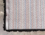 Unique Loom Solid Shag Collection Area Rug (5' 1" x 8' Rectangle, Jet Black)