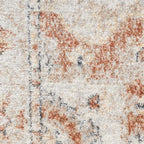 Nourison Home Astra Machine Washable Traditional Gold/Multicolor 2'2" x 10' Area Rug, Easy Cleaning, Non Shedding, Bed Room, Living Room, Dining Room, Kitchen (2x10)
