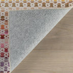 Dash & Albert Poppy Multi Machine Washable Rug, 8.5 X 11.5 Feet, Multicolored Geometric Pattern