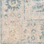 Nourison Home Astra Machine Washable 8' x 10' Teal Beige Area Rug