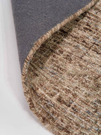 Rugsotic Carpets Hand Tufted Wool ECO-Friendly Area Rugs - 8'x10', Rectangle Shape, Beige & Brown, Solid Plain Design, High Pile Thick Handmade Area Rugs for Living Room, Bed Room (KWC111)