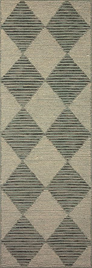 Loloi Chris Loves Julia Francis Collection FRA-01 Spa/Granite 2'-0" x 5'-0" Accent Rug