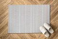 Modern Indoor Rug Stripe 2x3 Area Rugs for Living Room Luxury Kitchen Bedroom Durable Soft Geometric Durable Low and High Pile Stain Resistant Non Shedding Area Carpet 2x3