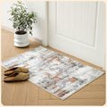 Istana 2x3 Area Rug - Grey Multi Boho Rugs for Living Room 2x3 - Foldable Small Rugs for Bedroom - Stain Resistant Washable Rug Non Slip - Eco-Friendly Area Rugs Indoor