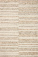 Loloi Chris Loves Julia Chris Collection CHR-03 Ivory/Clay 2'-3'' x 3'-9'', .50" Pile Height, Accent Rug
