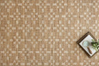 Loloi Chris Loves Julia Judy Collection JUD-07 Natural/Ivory 2'-6" x 7'-6" Runner Rug