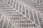 Well Woven Custom Size Hallway & Stair Runner- Harlow Rhodes Taupe 31 Inches Wide x 23 Feet Long Runner (31" x 23') Runner Rug - Contemporary Design, Ultra-Soft, Easy-Clean
