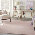 Nourison Home Nourison Essentials Pink 8' x 10' Area Rug - Easy Clean, Non Shedding, Bed Room, Living Room, Dining Room, Kitchen (8' x 10')