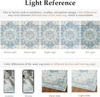Blue Runner Rug 2x6 Washable Vintage Carpet for Hallway Kitchen Soft Retro Low Pile Thin Indoor Runner Non Slip Oriental Medallion Long Throw Rug for Bathroom Bedroom Laundry Dining Room