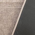 English Home Custom Size Anti Slip Striped Design Light Weight Durable TPR Backing Thin Pile Runner Rug (26" x 5')