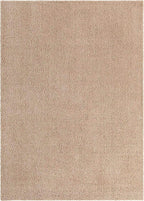 Unique Loom Solid Shag Collection Area Rug (10' x 13' 11" Rectangle, Taupe)