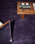 Hand-Tufted Wool Rectangle Area Rug – Soft Premium Wool Carpet for Living Room, Bedroom & Home Décor – 4X6 ft| Lilac – Durable, Non-Slip Backing, Handcrafted Rug