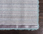 Unique Loom Solid Shag Collection Area Rug (3' 3" x 5' 3" Rectangle, Light Slate Blue)