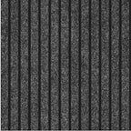 Ottomanson 2'7" x 32' Hallway Runner with Scraper Pile - Extra Durable Non-Slip Rug Mat for Indoor & Outdoor Use - Ideal for Kitchen, Entryway & Garage - High-Traffic Carpet, Black