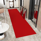 Ottomanson 3'11" x 40' Hallway Runner with Scraper Pile - Extra Durable Non-Slip Rug Mat for Indoor & Outdoor Use - Ideal for Kitchen, Entryway & Garage - High-Traffic Carpet, Red