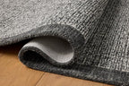 Loloi Magnolia Home by Joanna Gaines Henley Collection HNY-01 Ivory/Charcoal 7'-9" x 9'-9" Area Rug